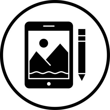 seo modern simgesinin vektör illüstrasyonu