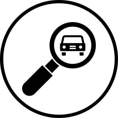 Arama motoru optimizasyon vektörü simgesi