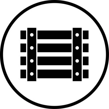 film. Web simgesi basit illüstrasyon