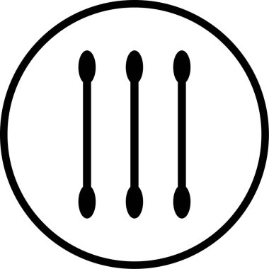 Pamuk tomurcukları. Web simgesi basit illüstrasyon