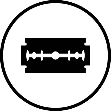 Bıçak simgesinin vektör illüstrasyonu 