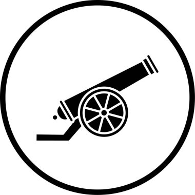 askeri simge vektör illüstrasyonu