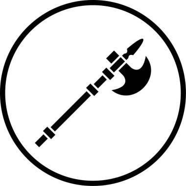 Silah simgesinin vektör illüstrasyonu