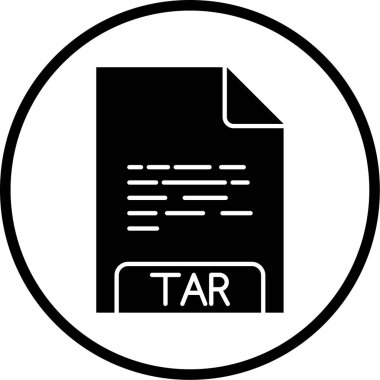 dosya biçimi simgesi, vektör illüstrasyonu