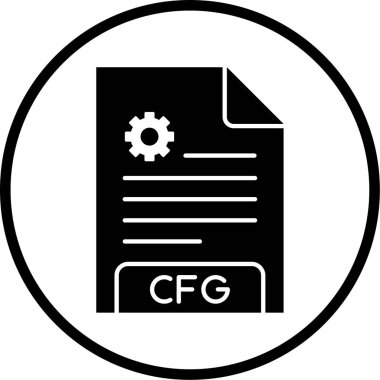 dosya biçimi simgesi, vektör illüstrasyonu