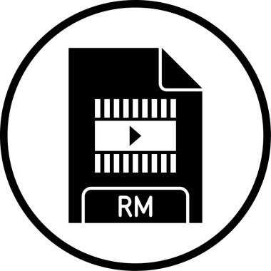 dosya biçimi simgesi, vektör illüstrasyonu