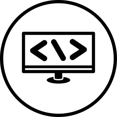 vektör bilgisayar simgesi illüstrasyonu