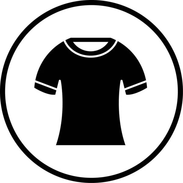 Icono Camiseta Ilustración Vectorial — Archivo Imágenes Vectoriales