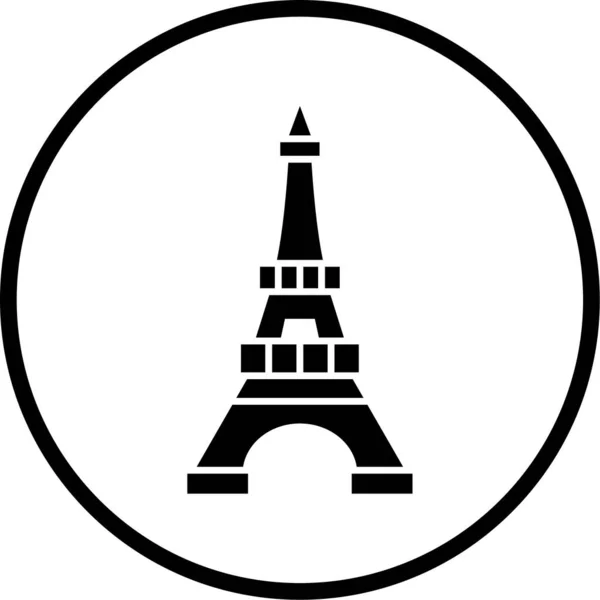 塔のアイコンのベクトル図 — ストックベクタ