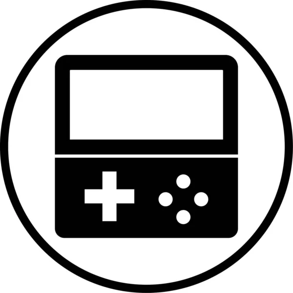 Game Console Icon Vector Illustration — Stock Vector