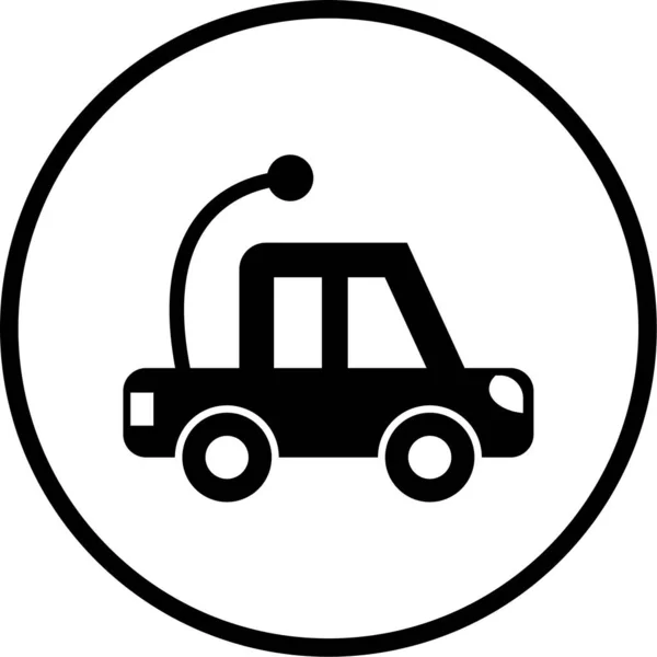 Illustration Icon Personal Commercial Use Car — Stockvector