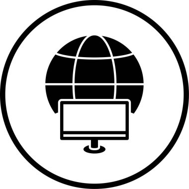 vektör bilgisayar simgesi illüstrasyonu