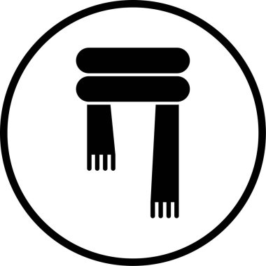 Kişisel ve ticari kullanım için güzel bir simgenin vektör çizimi.