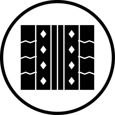 Modern b 'nin vektör illüstrasyonu eksik simgesi