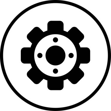 Seo simgesinin vektör illüstrasyonu