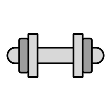 fitness ekipmanı simgesi vektör illüstrasyon grafik tasarımı