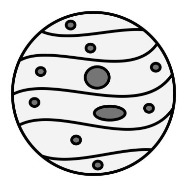 Toplu şirin bir yumurtanın taslağı.