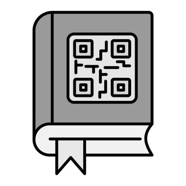 kitap simgesi vektör illüstrasyonu