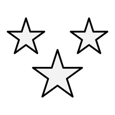 yıldız simgesi, vektör çizimi