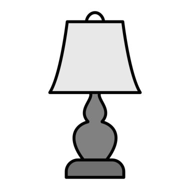 Modern lamba simgesinin vektör illüstrasyonu