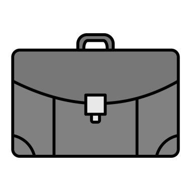 evrak çantası ikonu vektör illüstrasyonu