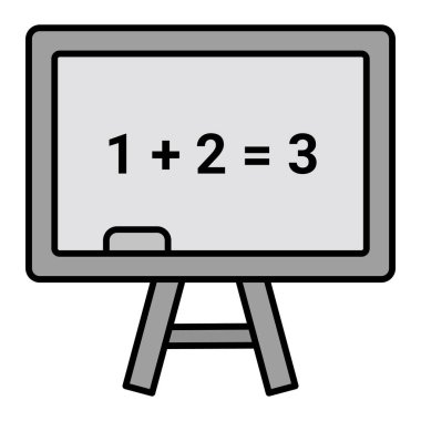 Matematiksel formüllü karatahta