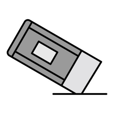 Silgi Vektörü Sembol Tasarımı 