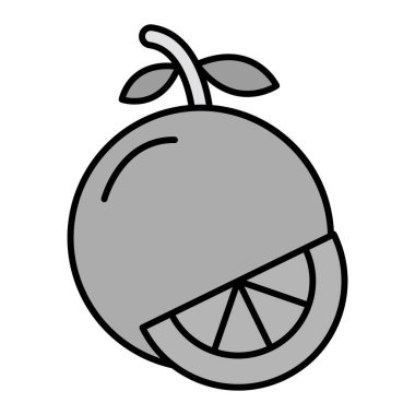 Turuncu Vektör Simge Tasarımı 