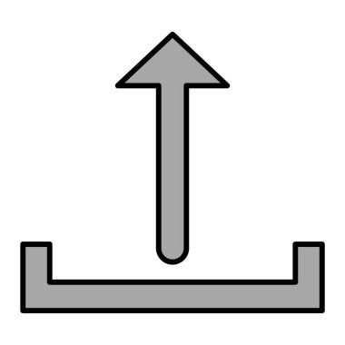 Vektör Kabartma Simgesi Tasarımı Yükle