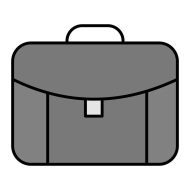 evrak çantası ikonu vektör illüstrasyonu