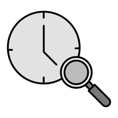 vektör saat resimleme tasarımı