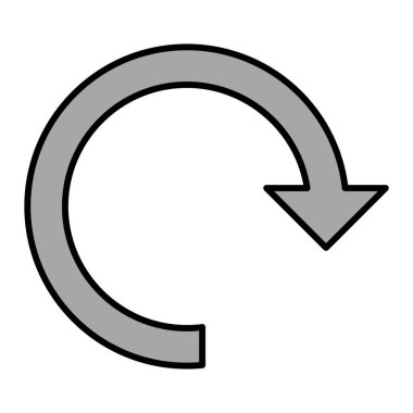 ok Ağı simgesi basit illüstrasyon