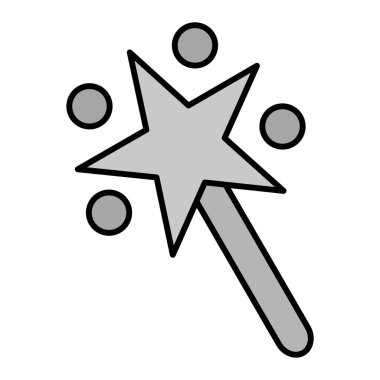 yıldız simgesi vektör illüstrasyonu