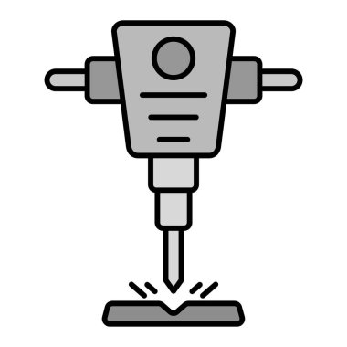 Kaya matkabı ikonu. Beyaz arkaplanda izole edilmiş web tasarımı için el ele tutuşan tornavida vektör simgeleri