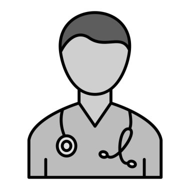 Doktor Simge vektör illüstrasyonu