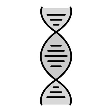 DNA Vektörü Kabartma Simgesi Tasarımı