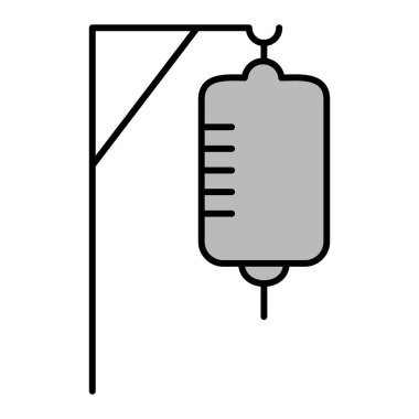 Drip Vektör Kabartma Simgesi Tasarımı