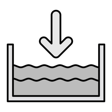 Below Sea Level  vector icons for web
