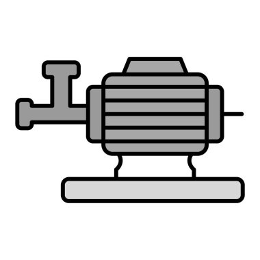 Pompala. Web simgesi basit tasarım 
