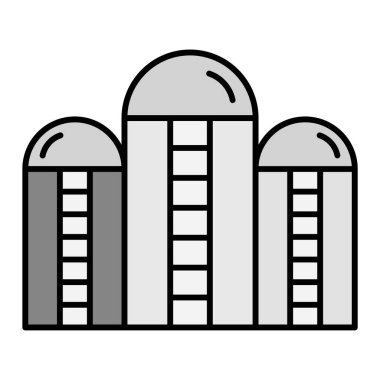 Silo Vektör Simge Tasarımı