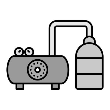 Kazan simgesinin vektör illüstrasyonu