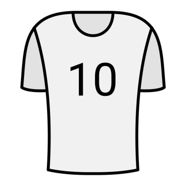 Kimlik simgesinin Jersey vektör çizimi 