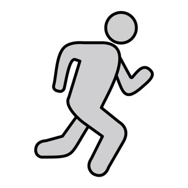 Kimlik simgesinin çalıştırıcı vektör illüstrasyonu 