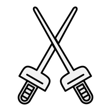 Kimlik simgesinin eskrim vektörü illüstrasyonu 