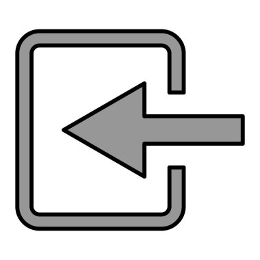 Kimlik simgesinin vektör illüstrasyonunu kaydet 