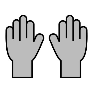 Temizleme eldivenleri Vektör Vektör Sembol Tasarımı 