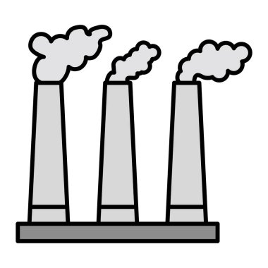 Kirlilik Vektörü Kabartma Simgesi Tasarımı 