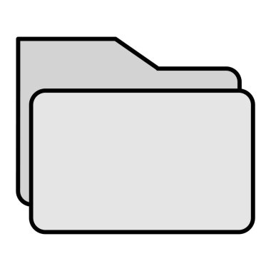 Folder Vector Glyph Icon Design 