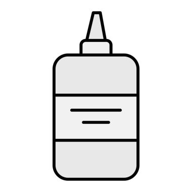 Yapıştırıcı Vektörü Şekil Simgesi Tasarımı 