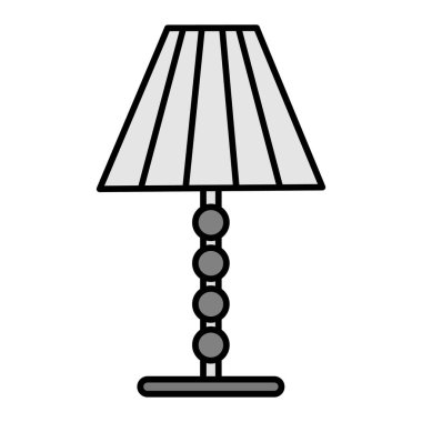 Lamba Vektörü Şekil Simgesi Tasarımı 